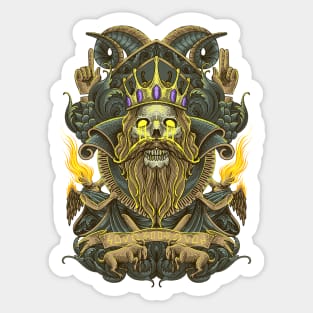 King Dum Sticker